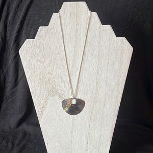 Sterling silver Silpada hammered pendant necklace